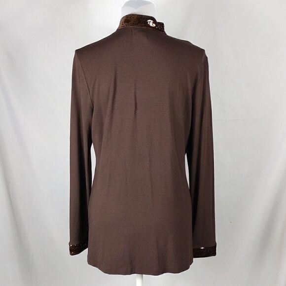 Talbots Sequined Blouse   - Picture 4 of 8